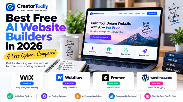 Best Free AI Website Builders in 2026